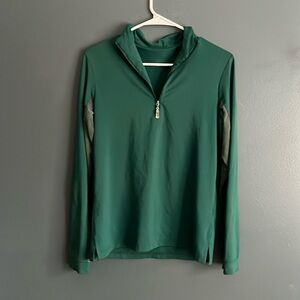 Lovely Hunter green active top
